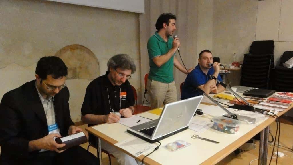 Giorno 1 - Il Presidente del Comitato Regionale Emilia Romagna Giulio Calavalle augura a tutti i giocatori un buon torneo