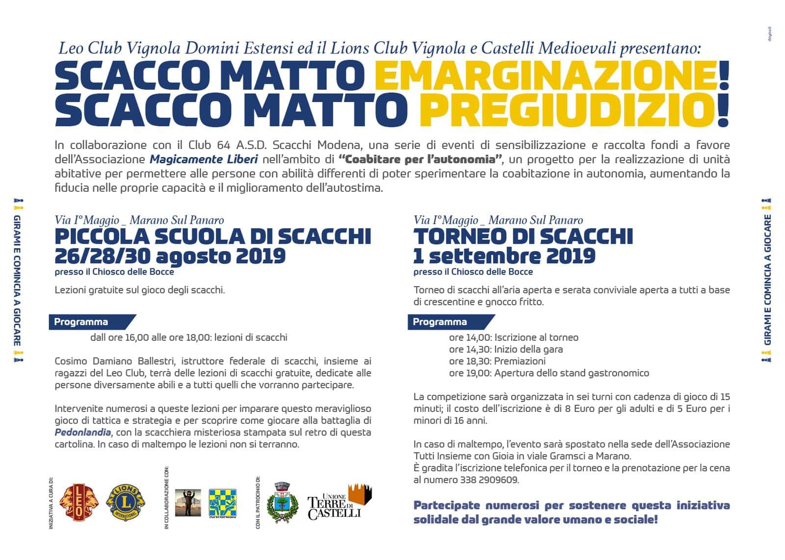 Scarica il bando del torneo