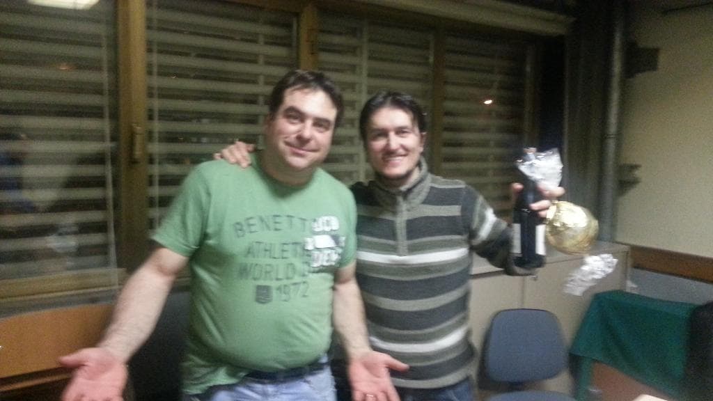 e veniamo al podio : 3° assoluto Fabrizio Frigieri