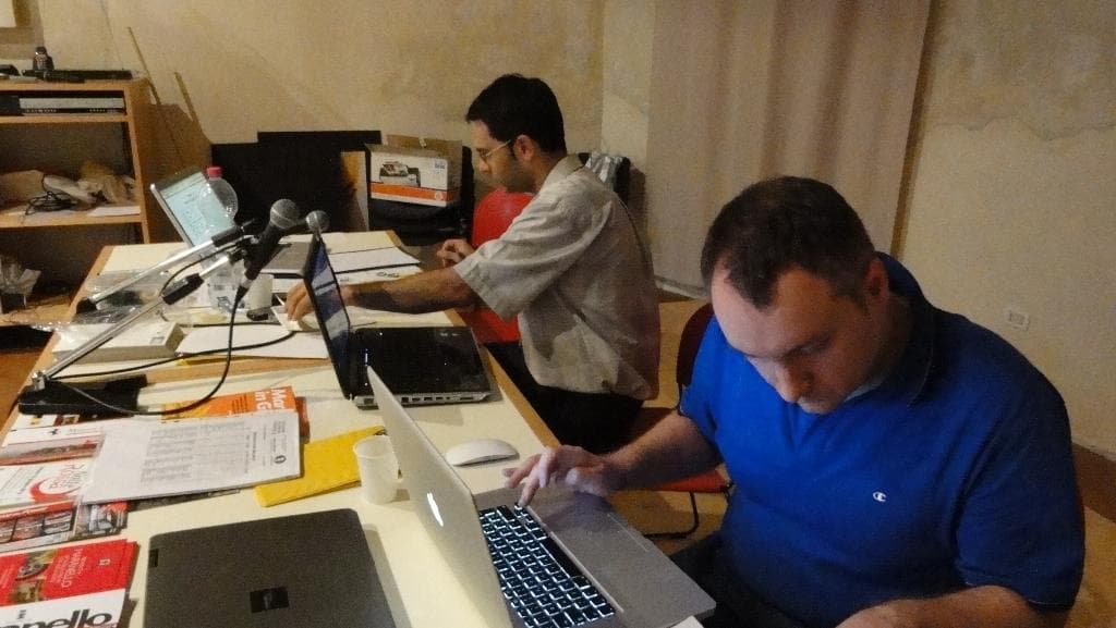Giorno 1 - Lo staff