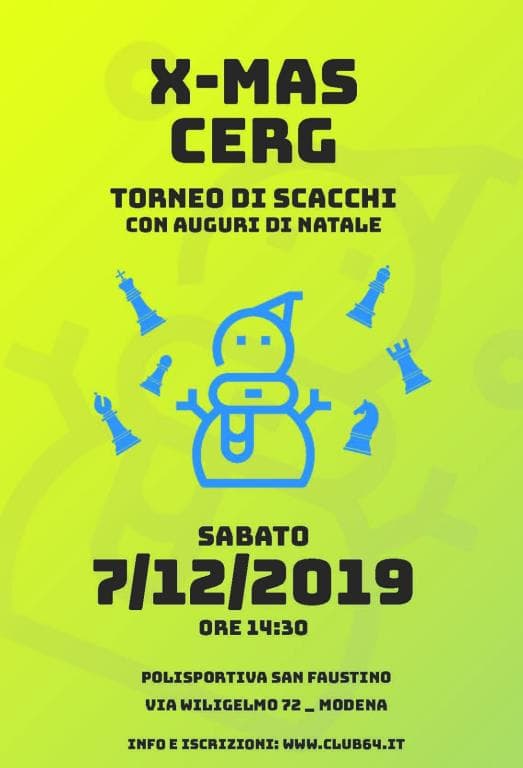 CERG 2020 - "CERG di Natale" - 1^ tappa Modena